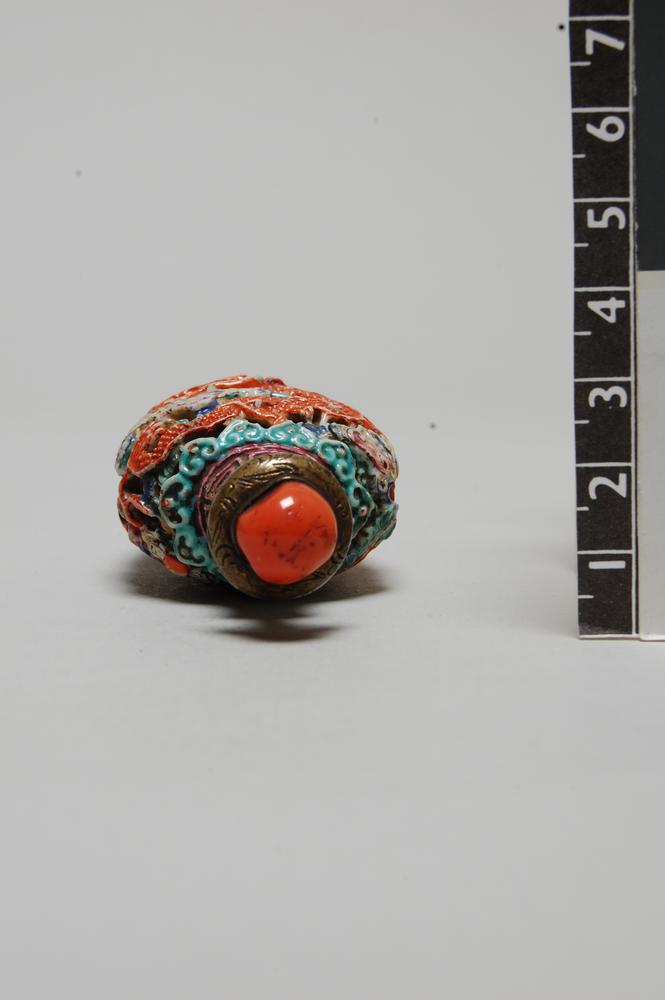 图片[3]-snuff-bottle; stopper(?) BM-Franks.1008.+-China Archive